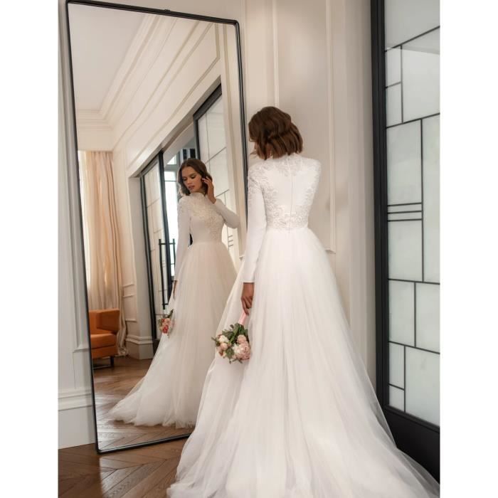 Robe de shop mariée modeste
