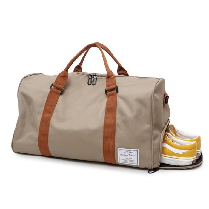 BBAIYULE Sac De Sport Avec Compartiment Chaussures – étanche, 3 Modes (sac, à Dos, Bandoulière), Pour Fitness Et Voyage