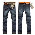 Jeans Homme slim Pantalon Hommes avec déchirures  Bleu FBC159H-3