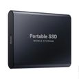 Disque Dur Externe Mini SSD Portable 4TB 4To Stockage Noir avec OTG + Étui Housse Sac de Protection-3