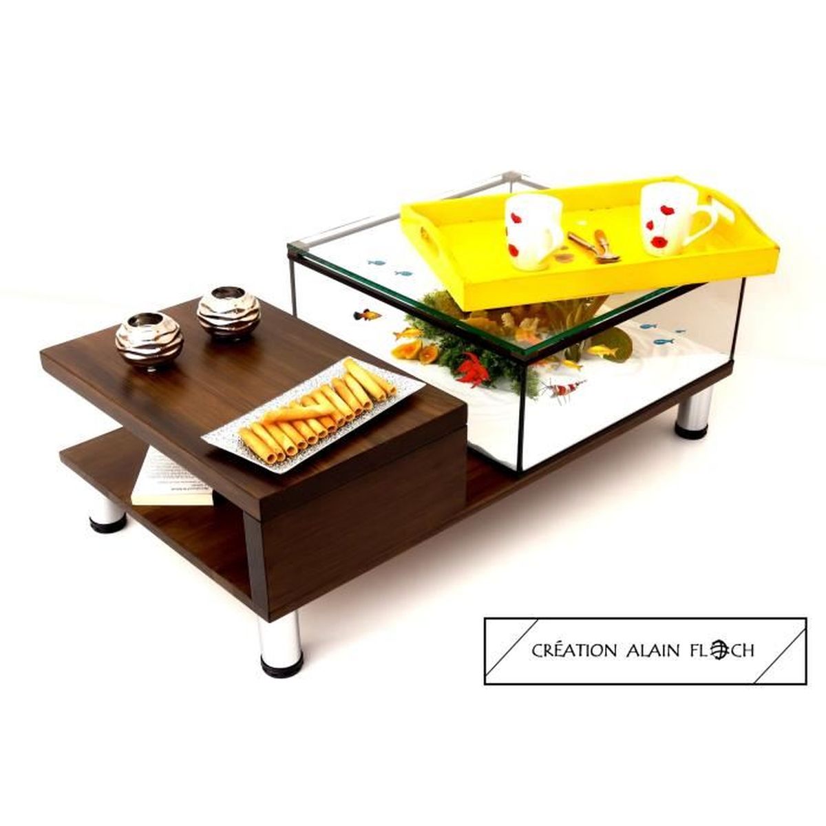 Table Basse Annabelia Aquarium Terrarium 20 Led Design Unique Alain Floch Entretien Facile Sans Fil 16 Couleurs Telecommande Achat Vente Table Basse Table Basse Annabelia Aquar Soldes Sur Cdiscount Des Le 20 Janvier Cdiscount
