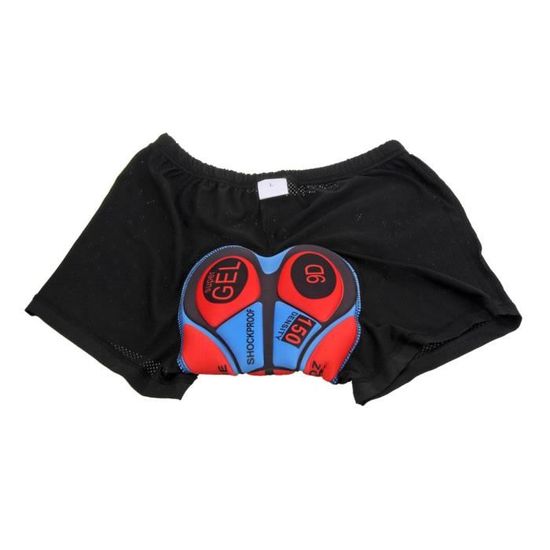 Sykooria Homme Short de Velo Montagne Cyclisme avec Bleu 3D Gel Rembourr/é Cale/çon de Cyclisme Antid/érapant et S/échage Rapide