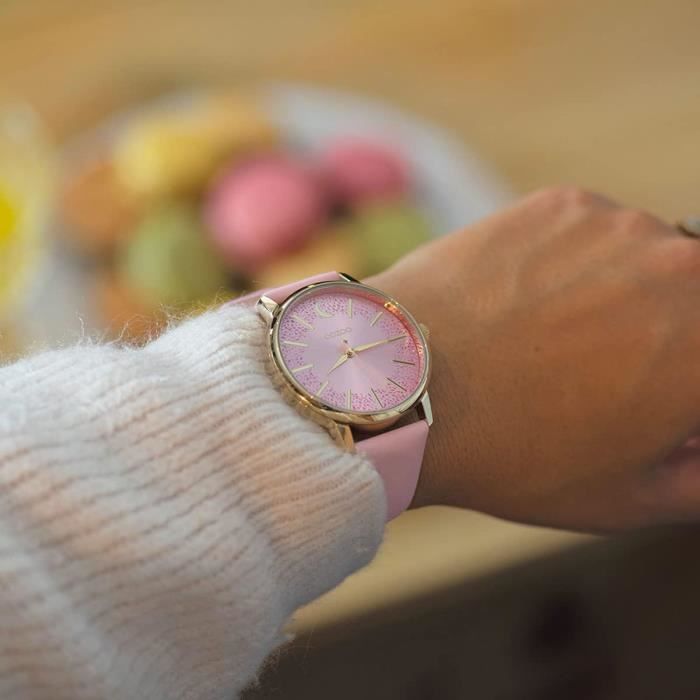 Montre avec clearance bracelet cuir