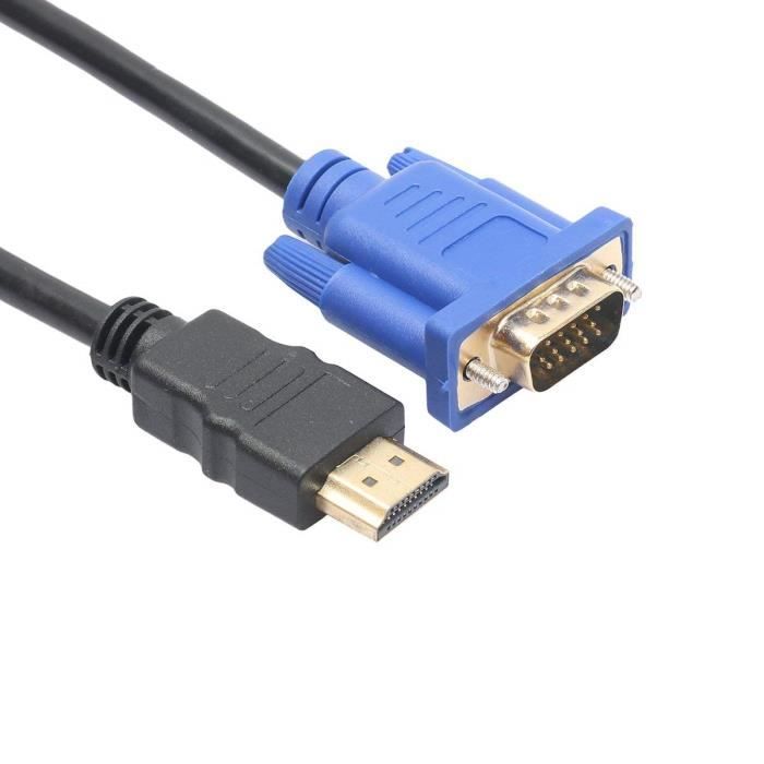 Adaptateur LFH DMS-59 Mâle Vers VGA Femelle 15 Broches - Convertisseur Carte Graphique PC