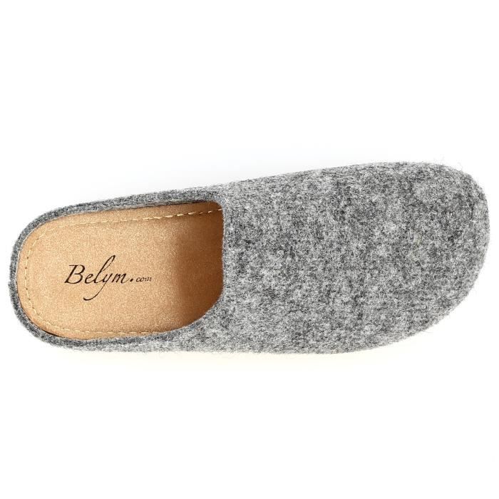 Pantoufle discount laine femme