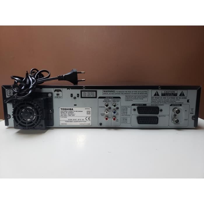 TOSHIBA DVR-80KF - Fiche technique, prix et avis