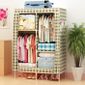 Penderie Souple Armoire 2 Penderies 2 Etageres Housse En Tissu