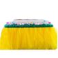 Jupe De Table Tulle Jaune