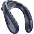 Climatiseur de cou, ventilateur de cou rafraîchissant pour tout le corps, climatiseur portable rechargeable de 8000 mAh.