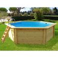 Piscine en pin hors sol " Hawai " - 4.10 x 1.18 m-0