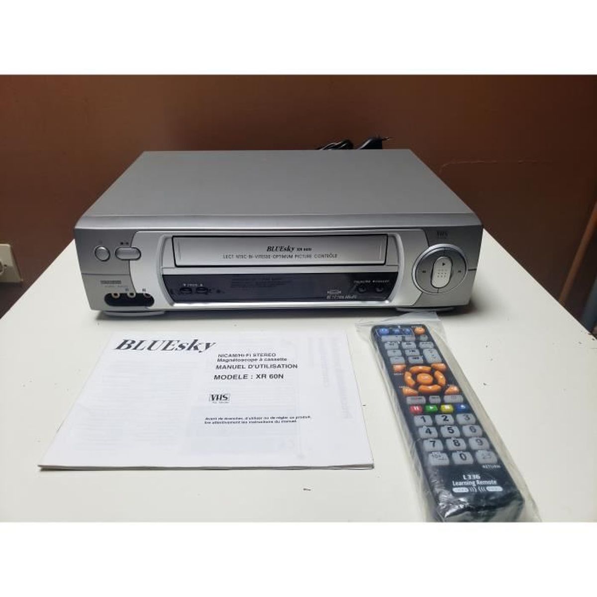 BLUESKY XR 60N 6 TETES HiFi Stereo Lecteur ENREGISTREUR K7