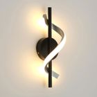 EIDISUNY Applique Murale LED Lampe Murale éclairage intérieur moderne Lampe de Mur design en spirale 3000K lumière pour Chambre Bureau Salon