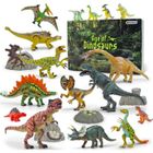 GIZMOVINE Dinosaures Jouets Ensemble 20 PCS Éducatif Réaliste Dinosaure Jouet Animaux Figurines Cadeaux d'anniversaire pour Enfants 3 4 Ans