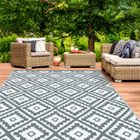 IDMARKET ID MARKET - Tapis extérieur BAHAMAS 160X260 CM