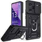 MASSILIA TECH Coque pour xiaomi redmi note 13 pro+ plus et 2 vitres en verre trempé Antichocs - Noir