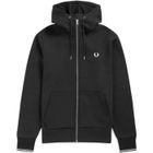 Sweat à Capuche Zippé Fred Perry Homme - Taille XS - Noir - Coton - Occasion