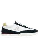 Baskets Homme Le Coq Sportif Veloce BBR Premium - Blanc - Suede et Textile - Lacets - Printemps Été 2022
