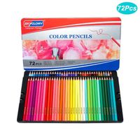 72 Crayons de Couleur,Les Meilleurs Crayons pour Enfants,Adultes et Artistes.Idéal pour Tous Les Types de coloriage