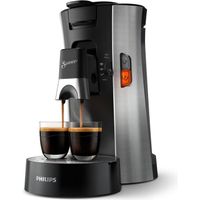 Machine à Café à Dosettes PHILIPS Senseo Select CSA250/11 crema Plus Double Tasse 1 Bar