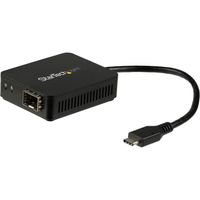 StarTech.com Adaptateur réseau USB-C vers fibre optique Gigabit Ethernet avec SFP ouvert US1GC30SFP