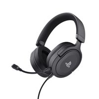 Trust Gaming GXT 498 Forta Casque Gaming PS5 / PS4, Licence Officielle Playstation 5, Casque Gamer Filaire avec Microphone, Noir