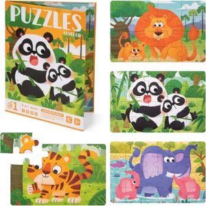 PUZZLE Puzzle en Magnétique pour Enfants, Animal Puzzle M