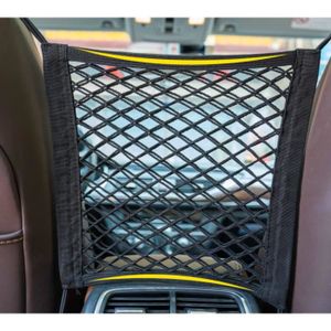 2 Pieces De Boite De Coffre De Voiture Sac De Rangement En Maille