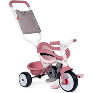 TRICYCLE Tricycle évolutif Be Move Confort - Smoby - Rose -