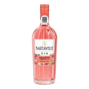 GIN Bartavelle Fraise de Provence et Rhubarbe acidulée Gin Rouge 1x70cl