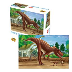PUZZLE Puzzle Dinosaure Dans Puzzle 100 pieces - Allosaur