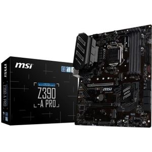 Carte mere MSI Z390-A Pro, Intel Z390 - Sockel 1151