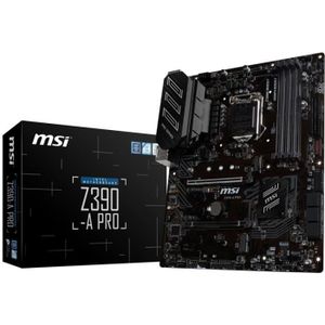 CARTE MÈRE Carte mere MSI Z390-A Pro, Intel Z390 - Sockel 115