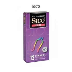 PRÉSERVATIF 12 préservatifs Sico COLOUR(Marque:Sico)