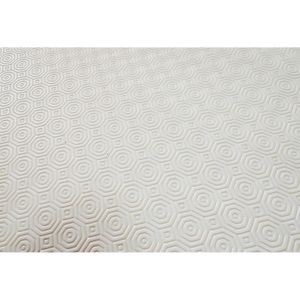 Venilia Sous-Nappe Bulgomme® Protège table, Polyester, Blanc