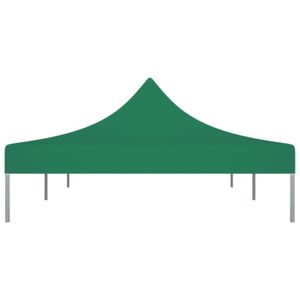 TONNELLE - BARNUM YIN Toit de tente de réception 6x3 m Vert 270 g/m²