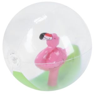 BALLE - BOULE - BALLON Ballon de plage transparent YOSOO - Dessin animé - PVC - Pour enfant - Anti-fuite - Blanc
