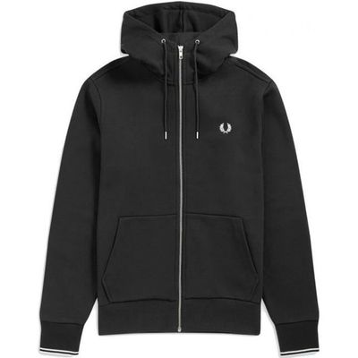 Fred Perry Sweat Zippé Panel Homme Bleu- JD Sports France