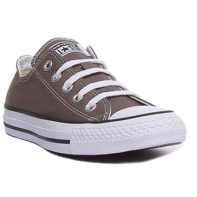 Converse Chuck Taylor All Star Ox Baskets basses a lacets pour femmes en toile a la charbon de bois Charbon de bois 38 Charbon de bois Cdiscount Chaussures