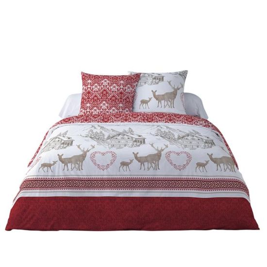 Alpes Blanc Set 4 Pezzi: 2 Cuscini In Piuma D'Anatra + 2 Protezioni Cotone 65x65 Cm – Morbidi E Di Sostegno - 2