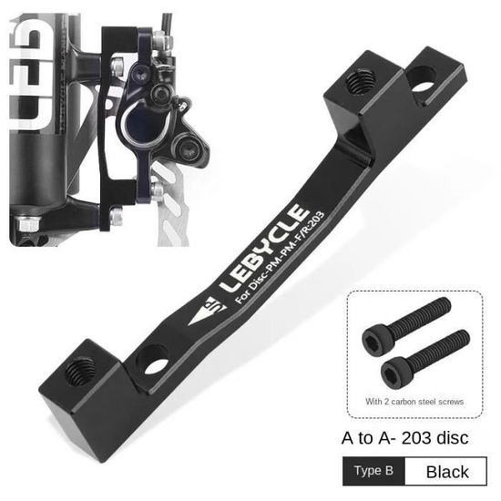 Étrier à disque de vélo, freins à disque avant et arrière en alliage d'aluminium, accessoire pour la plupart des VTT, vélos de course, vélos pliants (160/180) et pièces de rechange Étrier à disque de vélo, freins à disque avant et arrière en alliage d'aluminium, accessoire pour la plupart des VTT, vélos de course, vélos pliants (160/180) et pièces de rechange