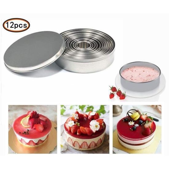 DÉCOUPER DES BISCUITS Acier Inoxydable Biscuit Cutters Sandwichs Moules