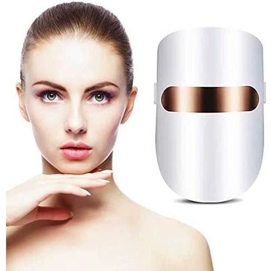Masque led visage luminotherapie anti acné pour skin care Dispositif de lampe de photothérapie Rajeunissement