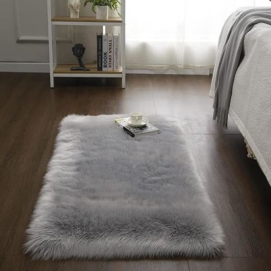Peau De Mouton Synthétique-Imitation Toison Moquette | Décoration Tapis