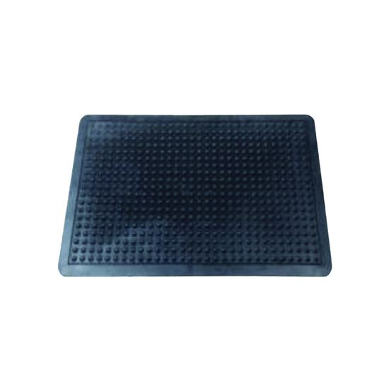 Racloir En Caoutchouc Kerbl 60 Cm - Pour Nettoyage De Surfaces, Caoutchouc Riveté, Version Galvanisée