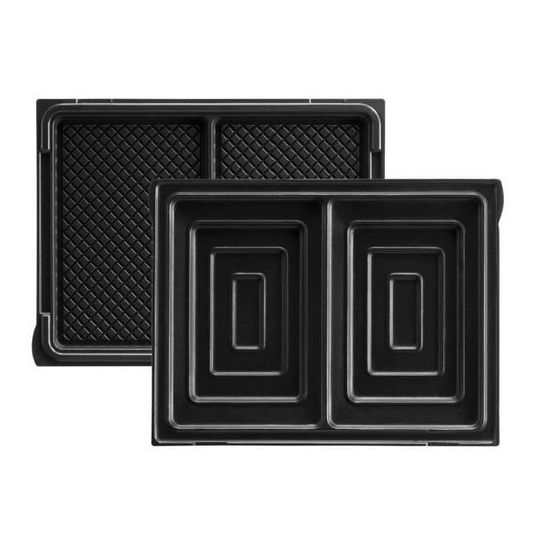 Plaques CroqueMonsieur pour Gaufrier Lagrange Revêtement antiadhésif