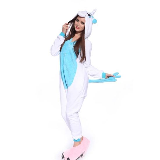 Combinaison licorne bleu 2025