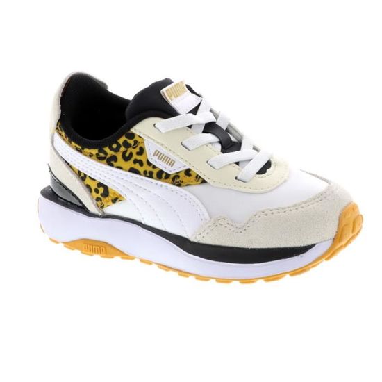Puma baskets Fille en couleur Blanc Taille 26 Blanc Cdiscount Chaussures