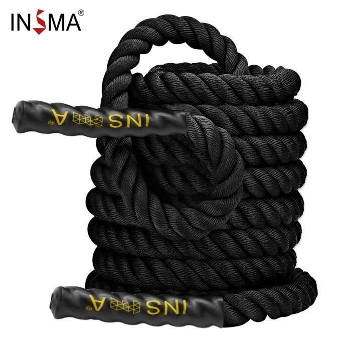 Corde de Bataille Corde d'entrainement 38mm 9m Combat Exercice Fitness Wir21