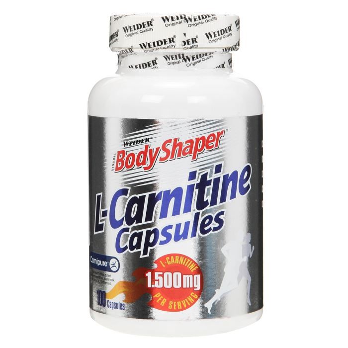 WEIDER Sachet de L-Carnitine Gélules 100 x 500mg