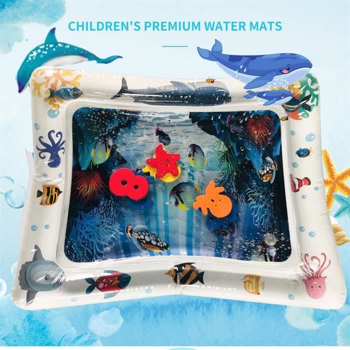 Baby Inflatable Water Mat Sea Life Mat Ice Pad Prone Baby Inflatable Mat Extérieur204